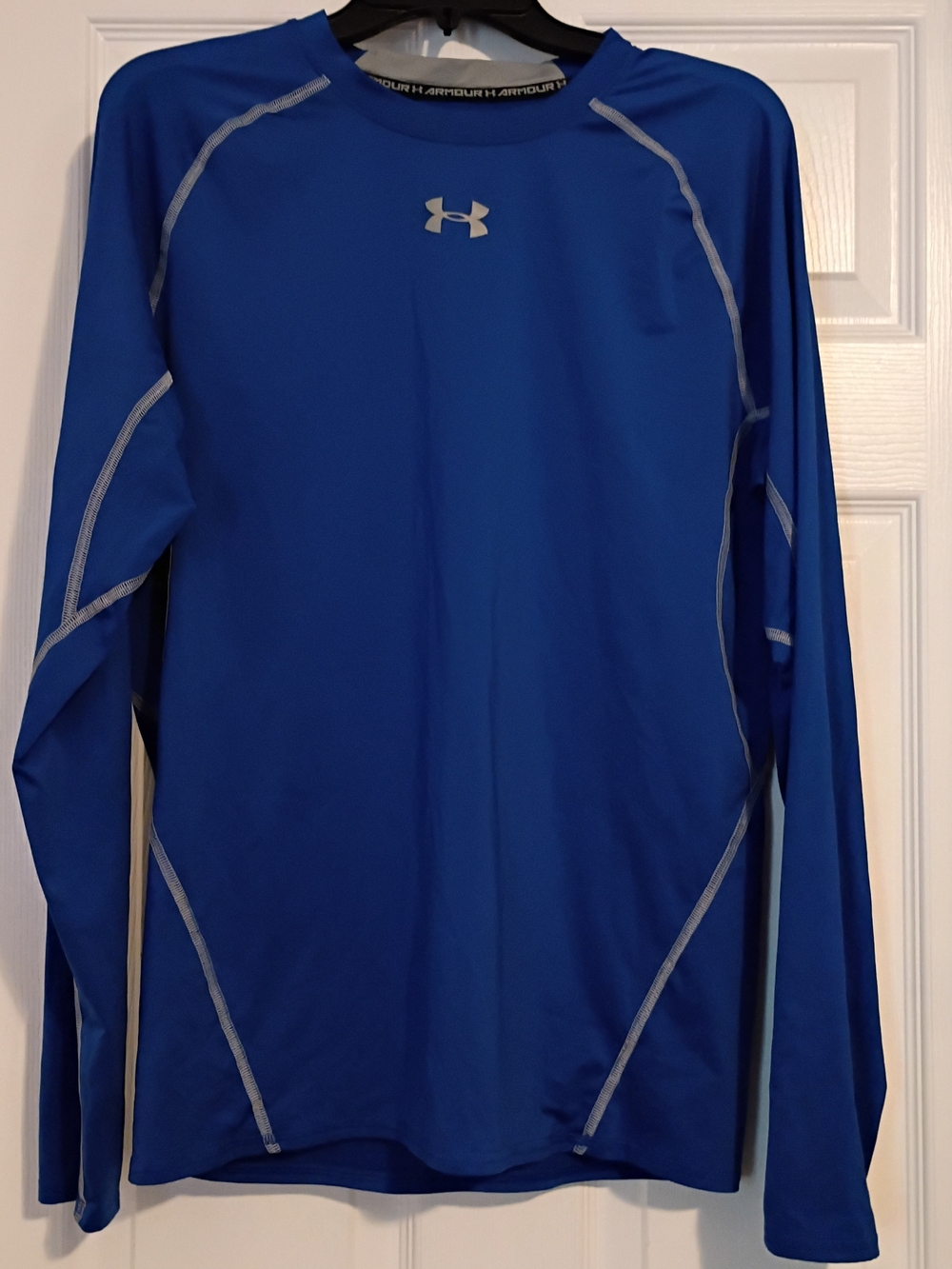 Under Armour Royal Blue Long Sleeve Compression Shirt XXL